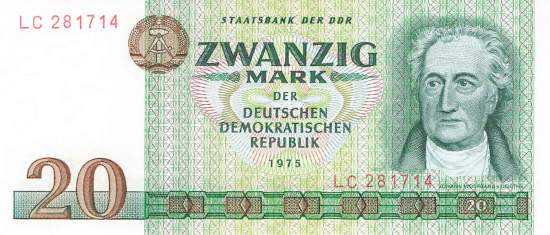 20 Mark 1975 ro.362a LC
